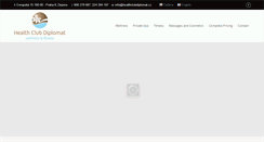 Desktop Screenshot of healthclubdiplomat.cz