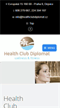 Mobile Screenshot of healthclubdiplomat.cz